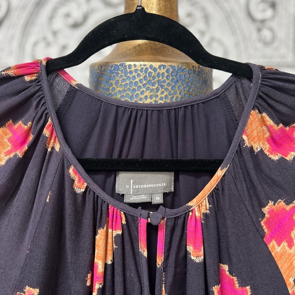 ANTHROPOLOGIE Sammi Tiered Mini Dress Size XS - Picture 6 of 9